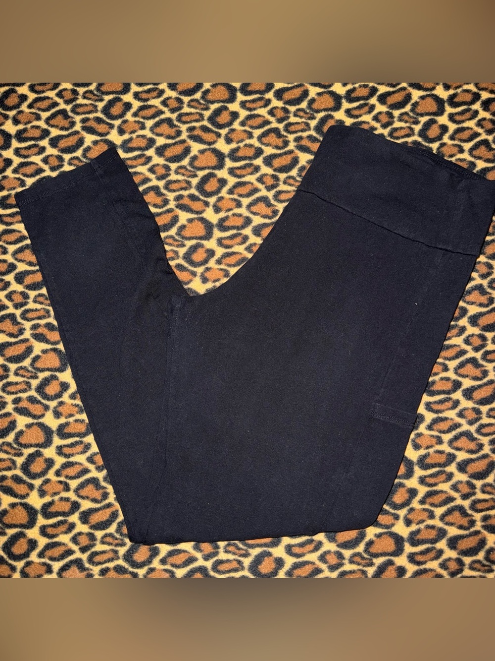 Ambiance Women’s Black Leggings Size 1XL